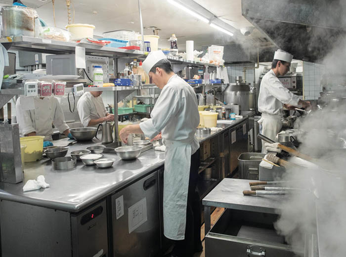 効率の良い厨房設計