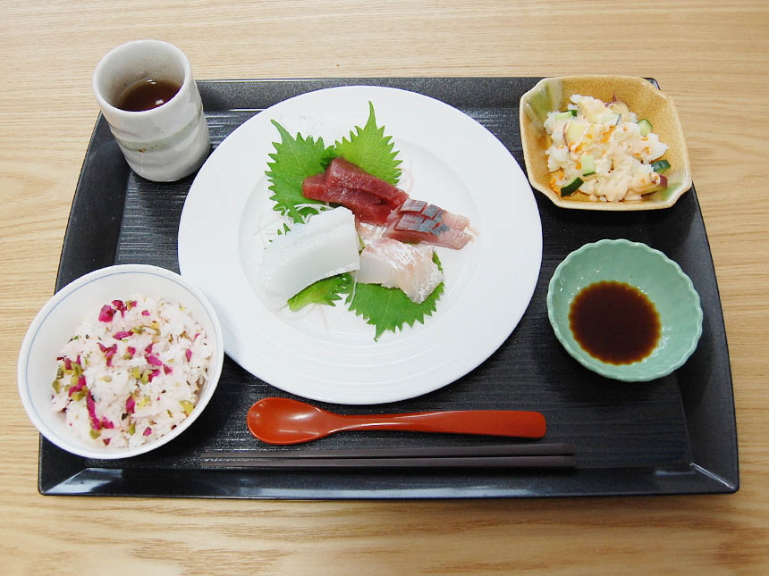 実際の料理をご試食いただきます